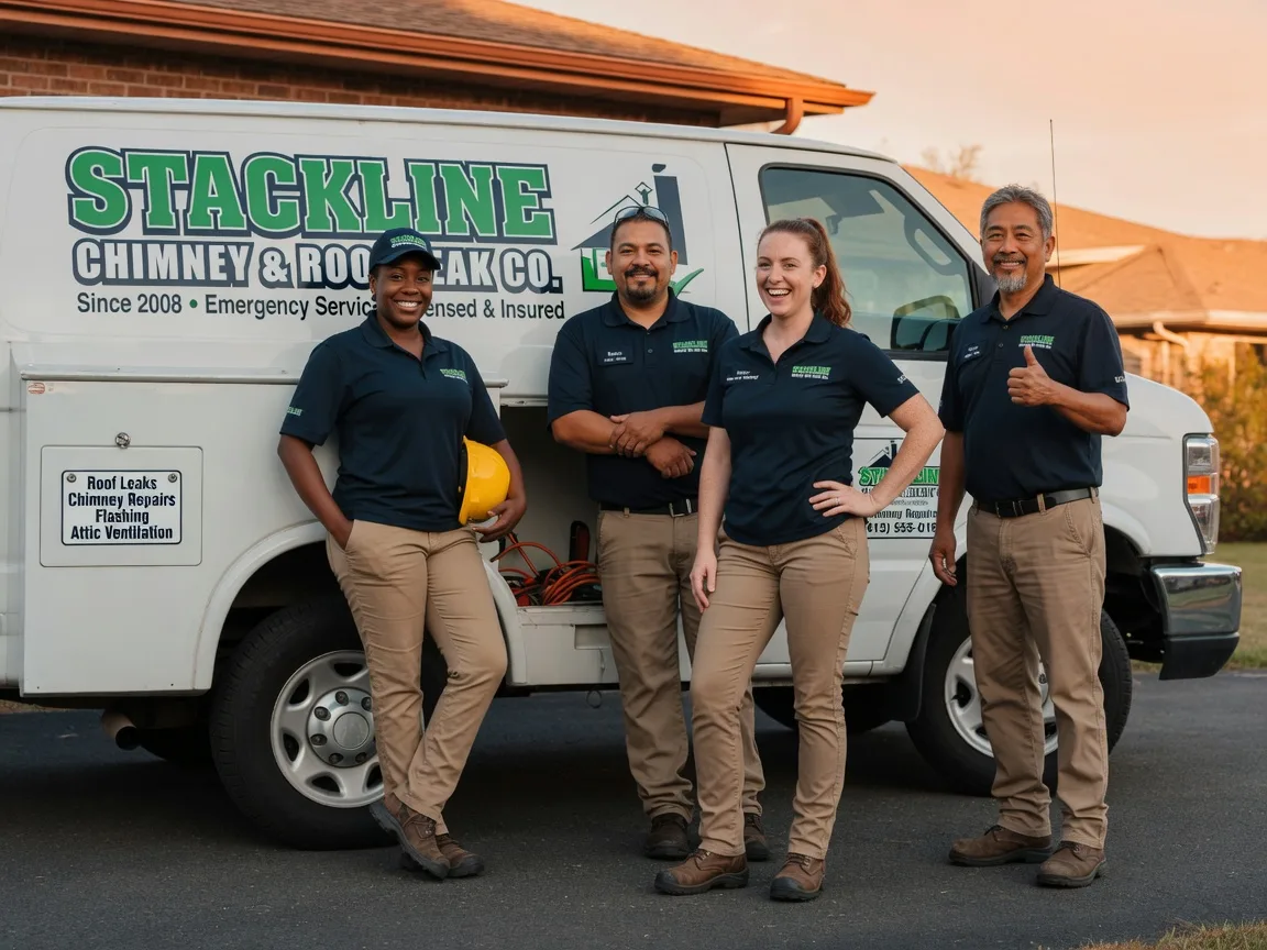 Chimney flashing repair company in Simpson, NC